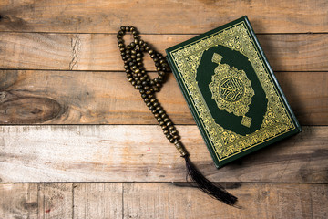 Koran - holy book of Muslims - obrazy, fototapety, plakaty