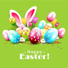 Easter greeting card