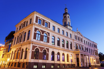 Fototapeta premium Riga City Hall