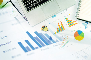 Obraz premium Graphs research paper