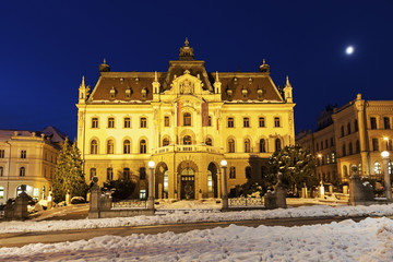 Fototapeta na wymiar University of Ljubljana