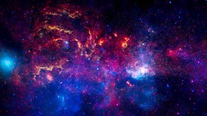 Fototapeta na wymiar Space nebula. Elements of this image furnished by NASA