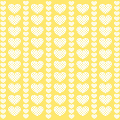 Hearts pattern. Cute love background
