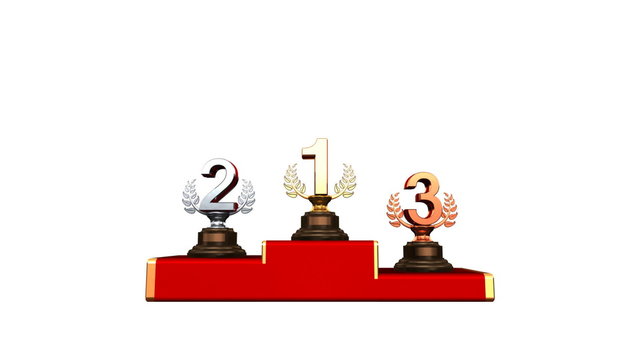 Podium Prize Trophy