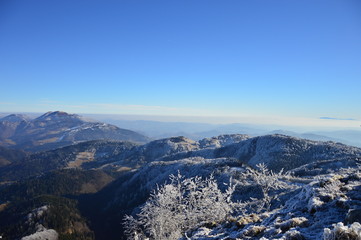 Fototapeta na wymiar Mountains in winter