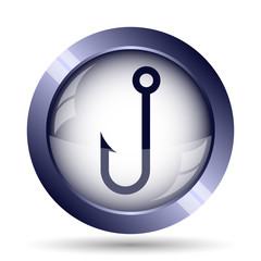 Fish hook icon
