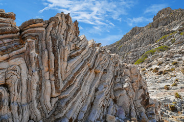 Sehenswerte Felsformation in Agios Palvos, Kreta