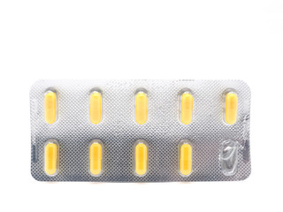 packaging of tablets on a white background