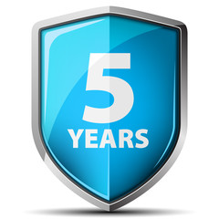 5 years warranty