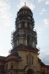 Naklejka premium restoration dome of church