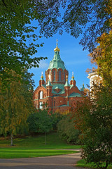 uspenki cathedral, helsinki