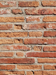 Old brick wall in a background image