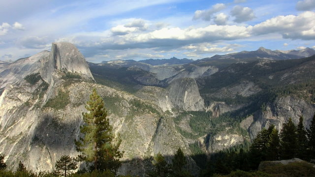 Yosemite 55 Timelapse Half Dome Glacier Point