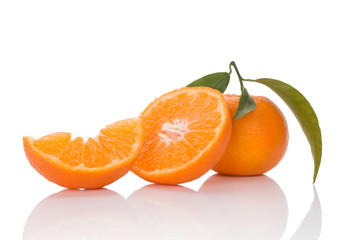 Delicious ripe mandarin