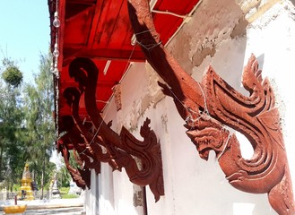 wooden corbels © sutthima