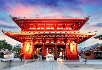 Foto op Plexiglas Tempel Tokio - Japan, Asakusa-tempel