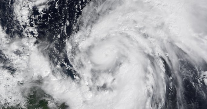 View from orbit of Hurricane Wilma, the strongest named storm of  2005. Image: NASA.