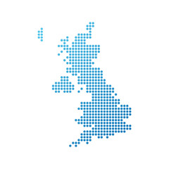 Fototapeta na wymiar Map of United Kingdom