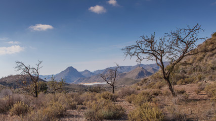 cabo cope-puntas de calnegre Karge Landschaft Südosten Spanien