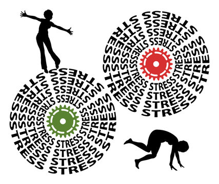 Good stress motivates, makes excited, bad stress causes severe health problems