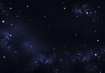 Fototapeta na wymiar beautiful background of the night sky with stars