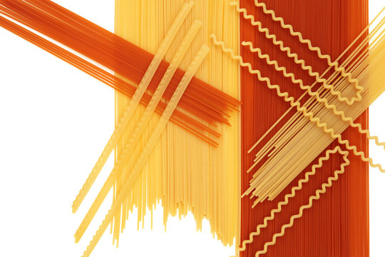 Italian Pasta Background Abstract