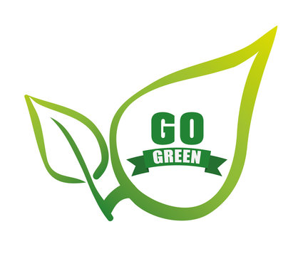 Go green and ecology theme