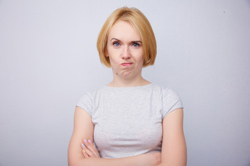 Fototapeta premium blonde guilty look