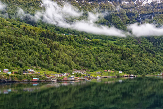 Landschaft Reisen Meer Norwegen