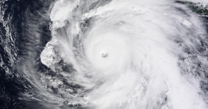 View from orbit of Hurricane Rick, the strongest named storm of  2009. Image: NASA.