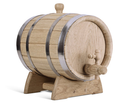 oak wooden barrel
