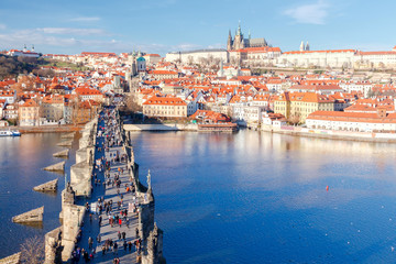Fototapeta na wymiar Prague. View of the old city.