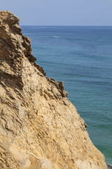 Fototapeta na wymiar Coastline of Indian Ocean in Oman.