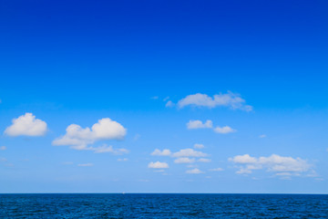 Blue-sky background.