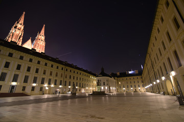 Obraz premium Square castle Prague