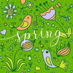 Hello spring card