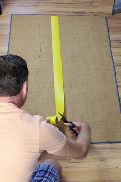 Installing Anti Slip Rug Tape