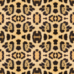 Leopard skin texture for background