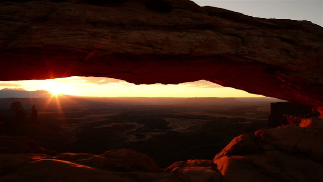 Mesa Arch Timelapse 08 Sunrise Canyonlands Utah USA