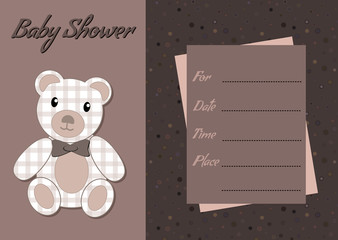 Baby Shower - Teddy