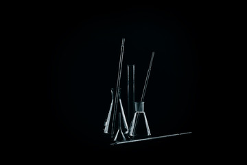 Chemical glass container