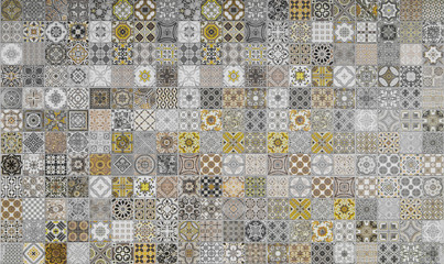 Obraz premium ceramic tiles patterns from Portugal.