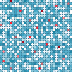 Vector mosaic seamless pattern