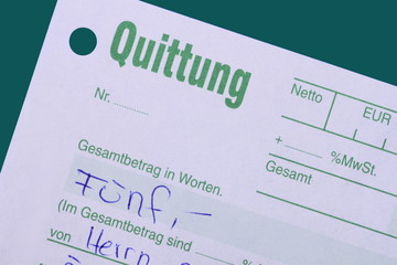 Quittung