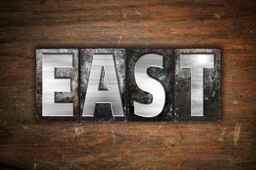 East Concept Metal Letterpress Type