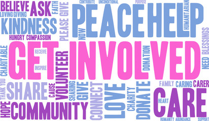 Get Involved Word Cloud