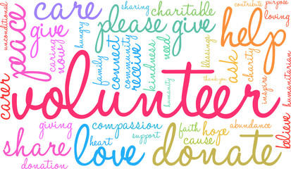 Volunteer Word Cloud
