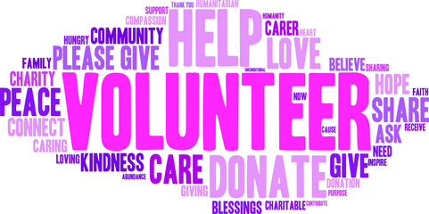 Volunteer Word Cloud