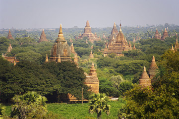 Temples of Bagan. Myanmar (Burma).