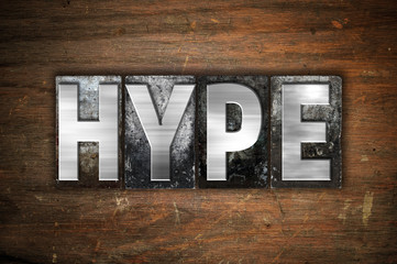 Hype Concept Metal Letterpress Type